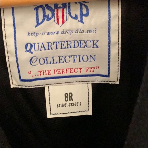 Black pea coat jacket - Picture 2 of 5